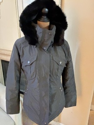 Deep Black Preowned Wellensteyn XS 0 Winter Snow Jacket with Hood Excellent