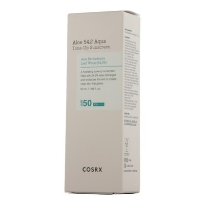 COSRX Sunscreen Aloe 54.2 Aqua Tone-Up Sunscreen SPF 50+ 50ml