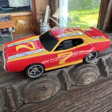 Tyco Command Control Slotless 6353 7 DODGE CHARGER HO Slot Car VHTF
