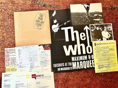 MINT SHRINK OG  1970 LP + Poster ● THE WHO ● LEEDS ● EXPLOSIVE! + ALL 12 INSERTS