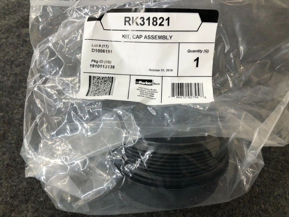 Tapa de filtro de aceite Parker Racor para Ford 2008-10 6,4 L Powerstroke | Racor # RK31821 Foto 2 de 3