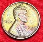 1932-D  LINCOLN CENT  - BEAUTIFUL TONING -  NICE HIGH GRADE COIN      #22G