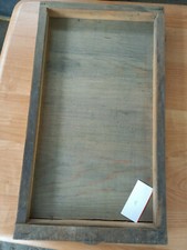 stara drewniana szuflada do drukarki z uchwytem dekoracja w stylu vintage shabby nr 14