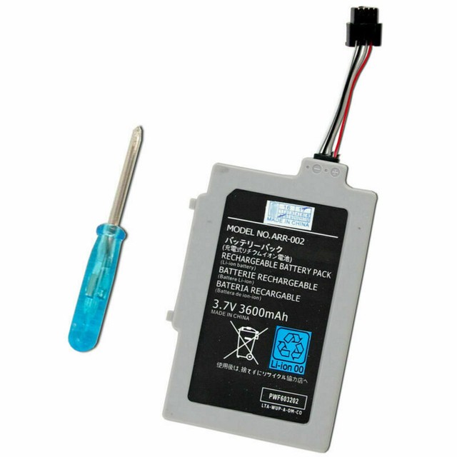 Rechargeable Long Lasting 3600mAh 3.7V Battery Pack For Nintendo Wii U