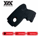 DZS 10 Million Volt Rechargeable Pistol Grip STUN GUN w/ LED Light & Safety Pin