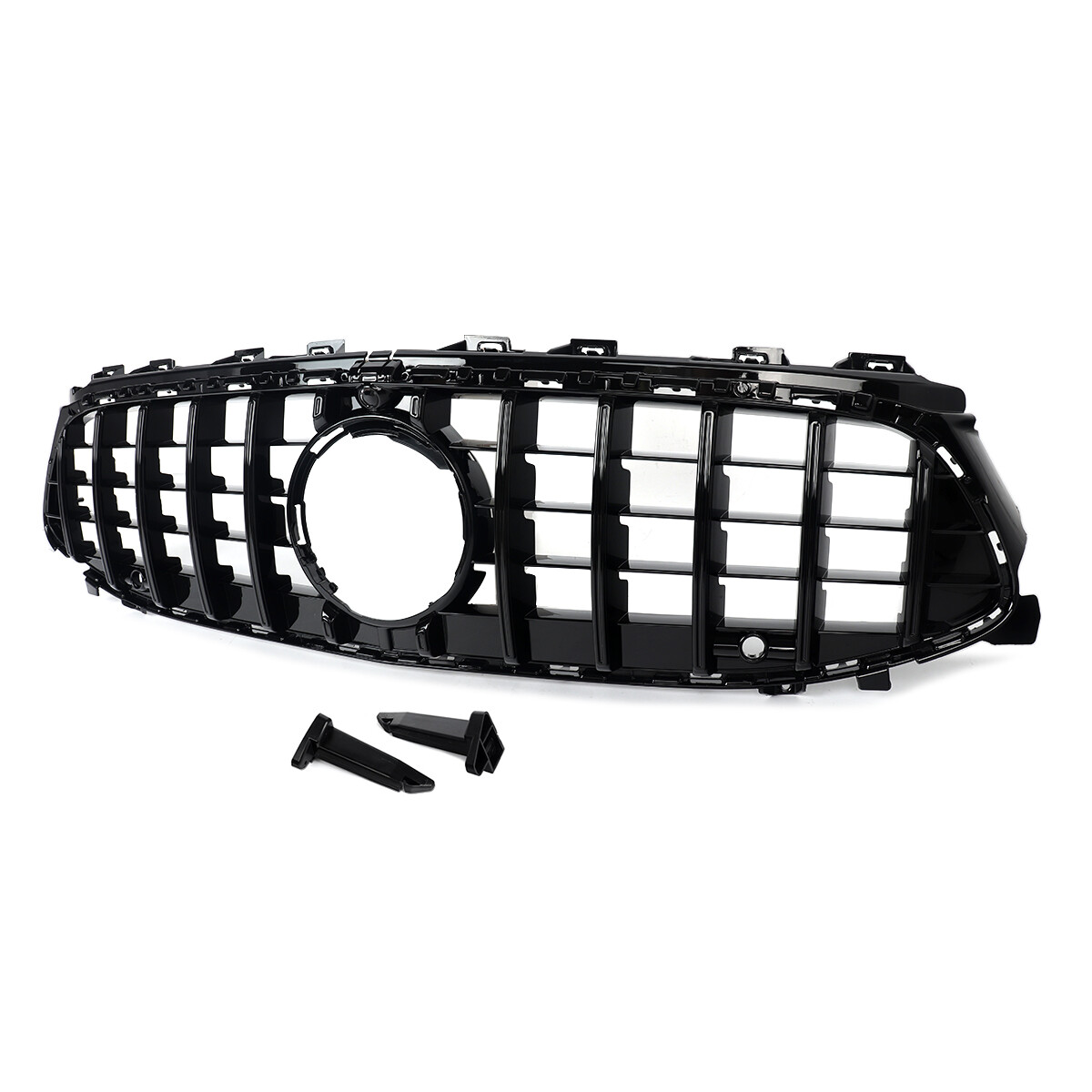 For MERCEDES CLA W118 C118 2023+ CLA200 CLA45 AMG GT STYLE GLOSS BLACK GRILLE