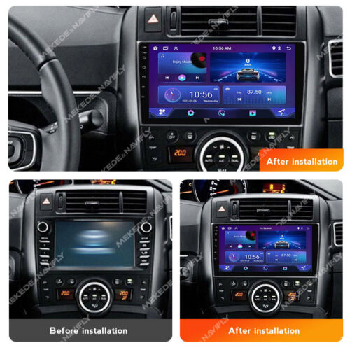 9"Android 13 Autoradio Carplay GPS SAT Navi DAB WIFI For Toyota Verso 2009-2018 - Bild 2 von 12