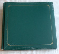Creative Memories 12 X 12 Evergreen Scrapbook Album with Gold Trim