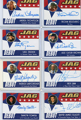 JAG Premiere Edition - Autogrammkartenauswahl TK Legacy 2006