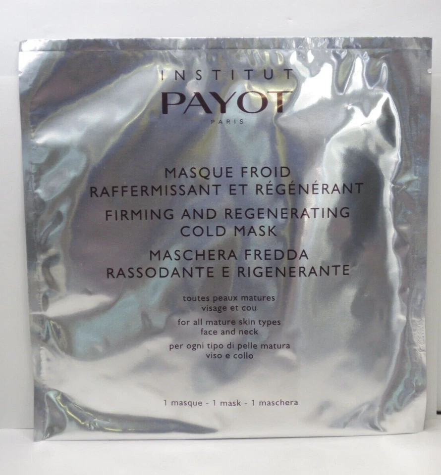 MASCARILLA FRÍA REAFIRMANTE Y REGENERADORA PAYOT 10 MASCARILLAS EN CAJA Foto 3 de 4