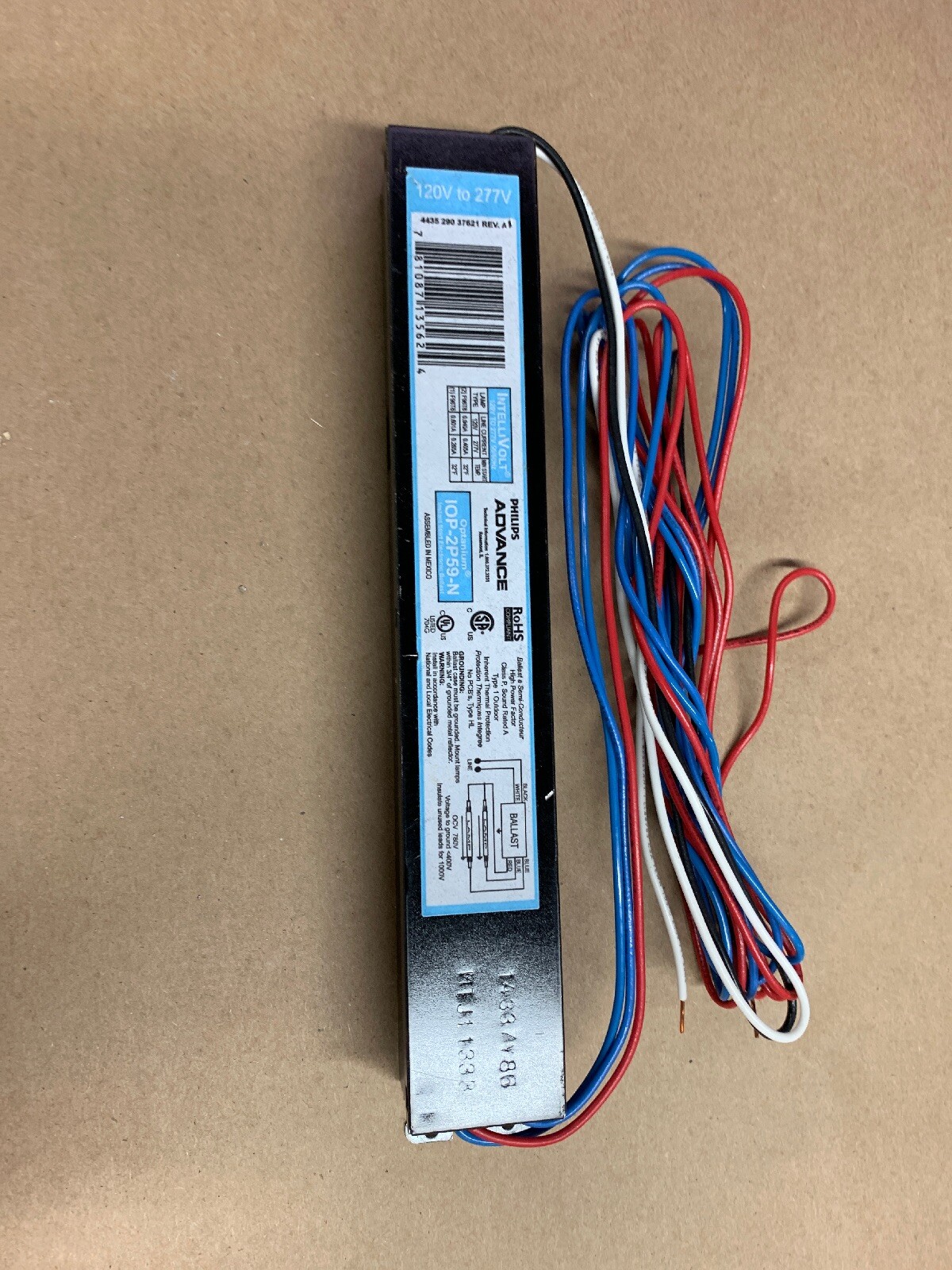 Electrical Ballast For (2)F96T8 eBay