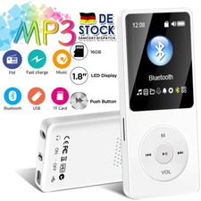 Bluetooth MP3 Musik Player Portable FM Radio Ultra-dünne Student MP3 16GB