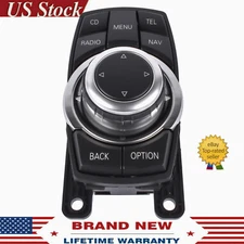 10PIN New BMW F07 F10 F01 F02 F25 MEDIA SWITCH CONTROLLER JOYSTICK 9206444