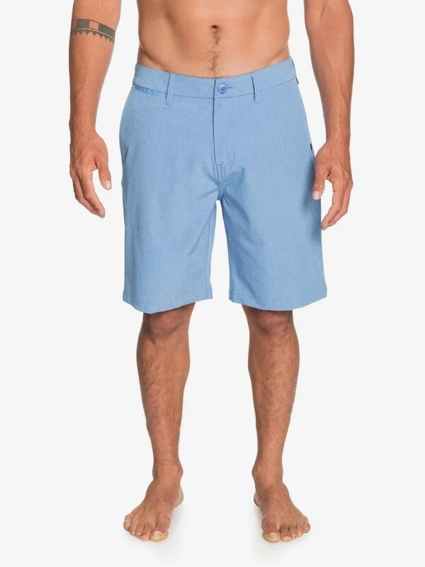 QUIKSILVER MEN S SKY BLUE UNION HEATHER AMPHIBIAN 20