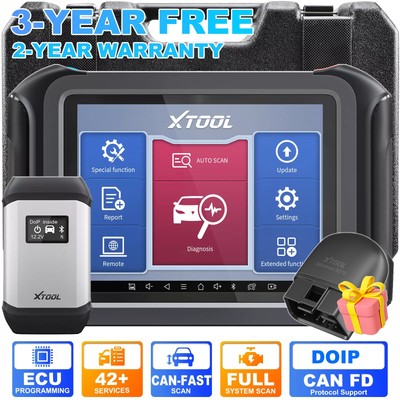 XTOOL D9PRO Topology Module Diagnostic Scanner Auto Bidirectional Key Program BT