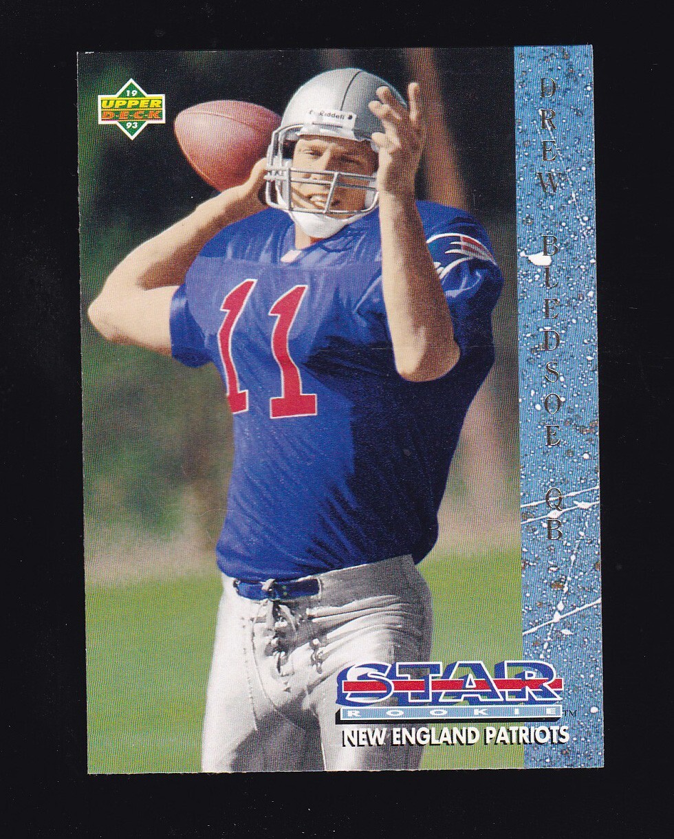 1993 Upper Deck Drew Bledsoe Rookie #11 New England Patriots