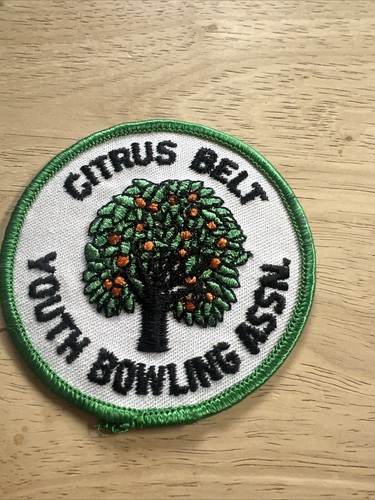 Vintage Citrus Belt Youth Bowling Assn. Patch. New