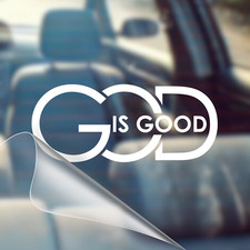 God Is Good - Christian Car Vinyl Decal Bumper Sticker