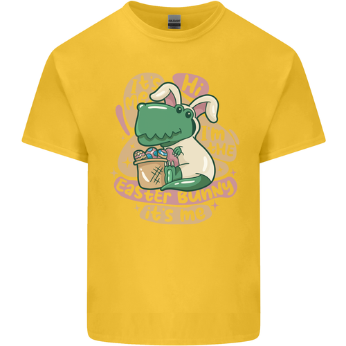 T-Rex Ich bin der Osterhase lustig Dinosaurier Kinder T-Shirt Jungen Mädchen - Bild 6 von 17