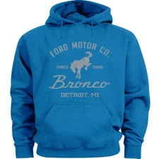 Hoodie Ford Bronco Sweatshirt Mens Clothing Apparel Accessories Bronco Ford