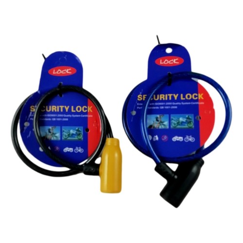 FUNNING-Câble antivol pour vélo Câble de Verrouillage Antivol en Acier