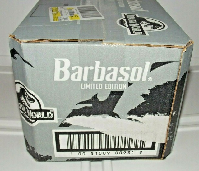 12PK Jurassic World Limited Edition Barbasol Original RED Shaving Cream