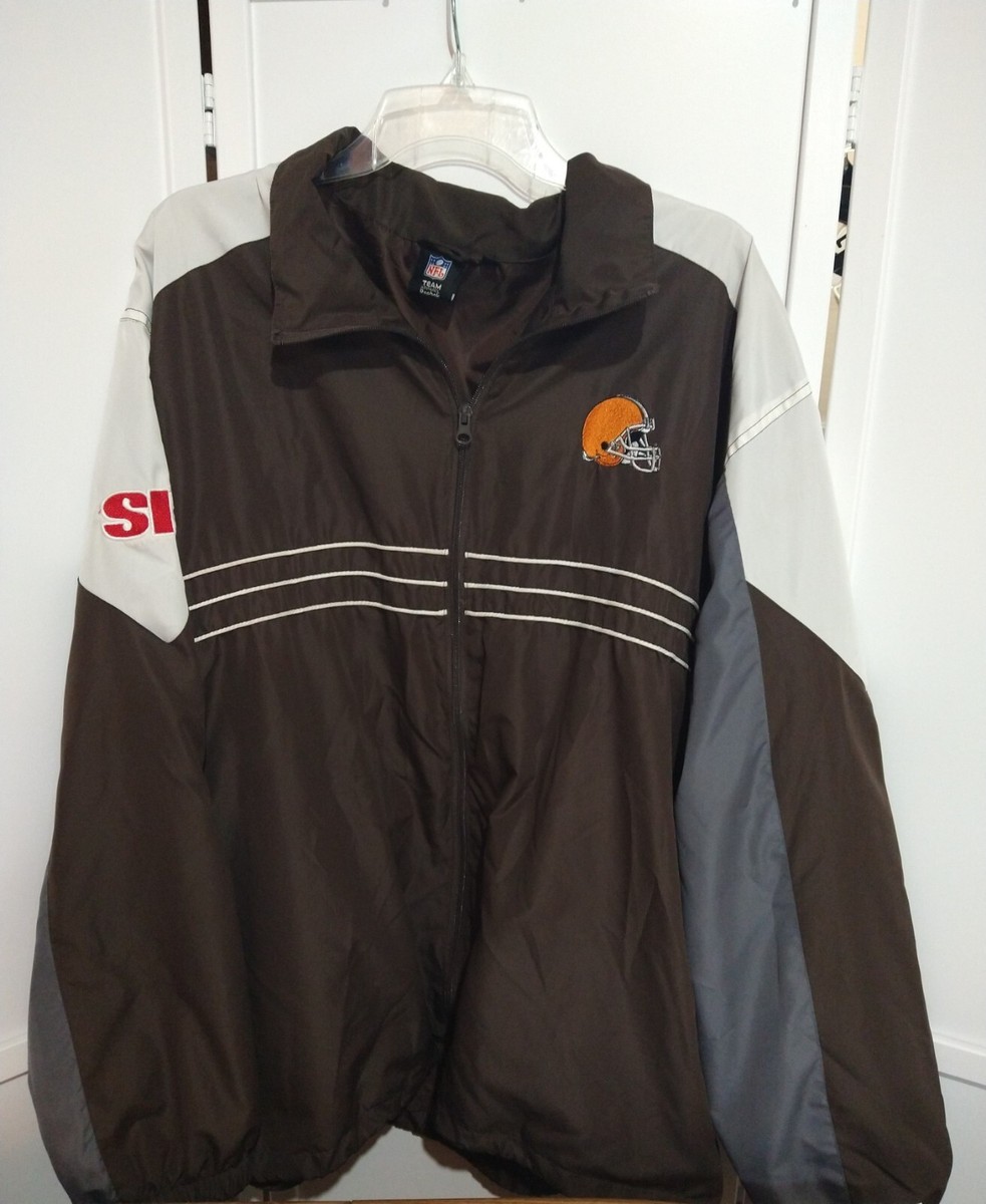 Cleveland Browns Reebok ジャケット XL Vintage Reebok NFL Cleveland Browns Jacket Size XL | eBay