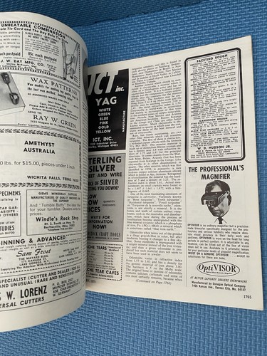 Lapidary Journal Gem Cutting Vintage Magazine February 1975 - Picture 4 of 9