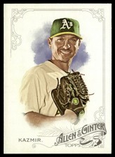 2015 Topps Allen & Ginter Scott Kazmir Oakland Athletics #180