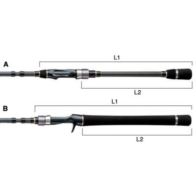 Tailwalk OUTBACK NC695H Baitcasting Rod for Bass | eBay