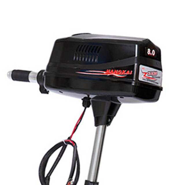 7HP 1.8KW Electric Outboard Motor Kayaks Propeller Boat Engine KANGKAI