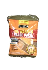 HotHands Adhesive Toe Warmer 6 pair Value Pack
