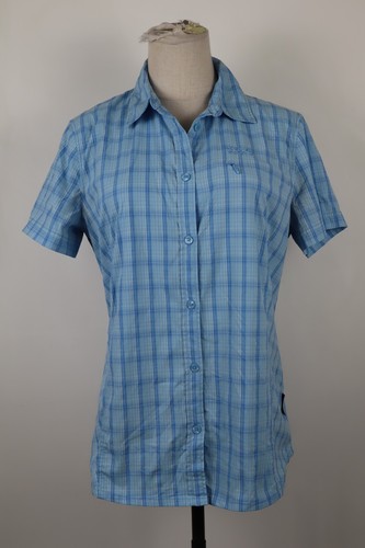 JACK WOLFSKIN CAMICIA DONNA TG. M WOMAN SHIRT CASUAL VINTAGE