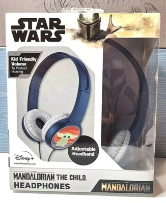 Brand New Disney Star Wars Headphone 'the Mandalorian' of The Child