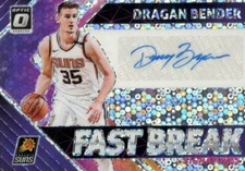2018-19 Panini Donruss Optic Fast Break Signatures Dragan Bender #FB-DBD Auto