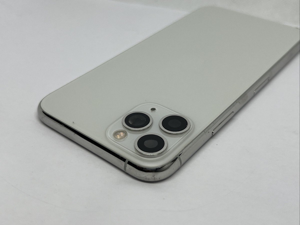 100% Original Apple iPhone 11 Pro Silver Rear Glass OEM Factory