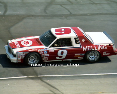 BILL ELLIOTT #9 MELLING OIL PUMPS (1982) NASCAR ACTION 8x10 GLOSSY