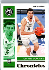 2021 Panini Chronicles Draft Picks Gold Chris Duarte Card #18 Boston Celtics /10
