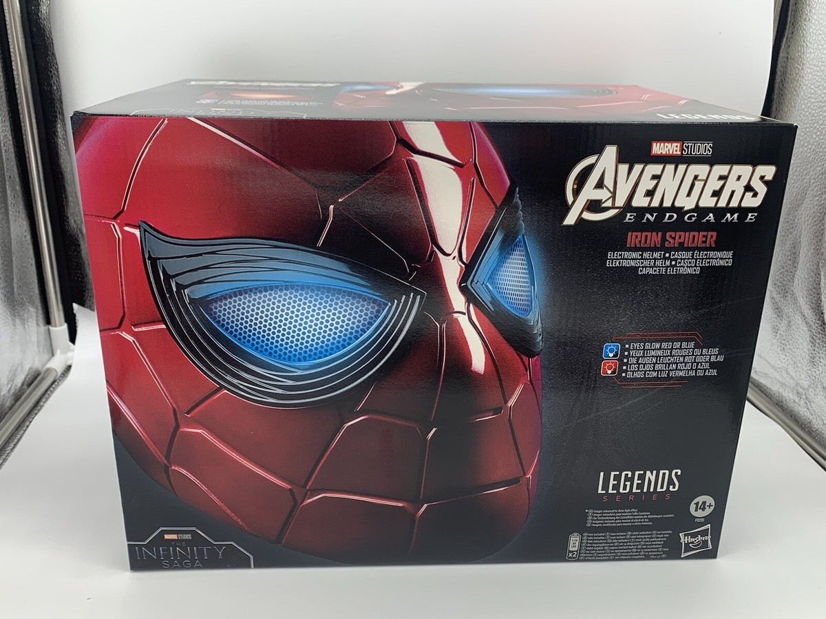 Spider-Man Marvel Legends Series Iron Spider Electronic Helmet