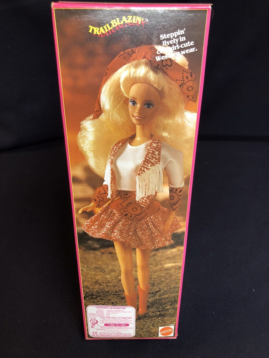 Trailblazin' Barbie Special Edition vintage Mattel 1991 in box | eBay