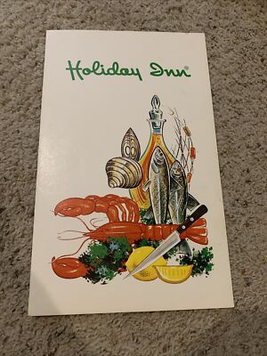 70年代 ビンテージ Holiday Inn レストラン メニュー表 モーテル Vintage 1960s Holiday Inn Menu | eBay