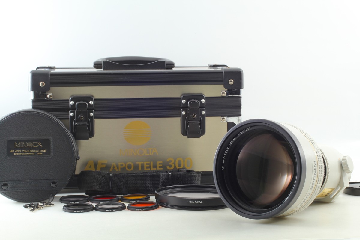 MINOLTA APO AF TELE 300mm F2.8 レンズ OPT MINT] Minolta AF APO Tele 300mm F/2.8 G D SSM Lens For