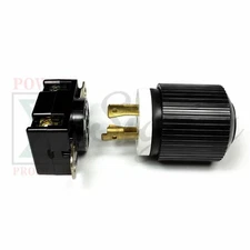 Generator RV AC Plug & Socket L14-30 30 AMP 120V 220V Male & Female Receptacle