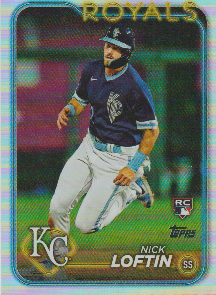 2024 Topps Series 2 Nick Loftin RC Rainbow Foil 506!!!