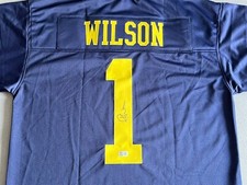 Roman Wilson Signed Autographed Jersey Trikot Michigan Beckett Authenticated