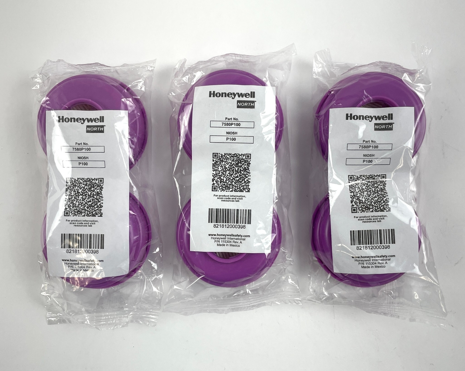 Cartucce Filtro Respiratore North 75SC, Confezione Da 2 Pezzi - Foto 3