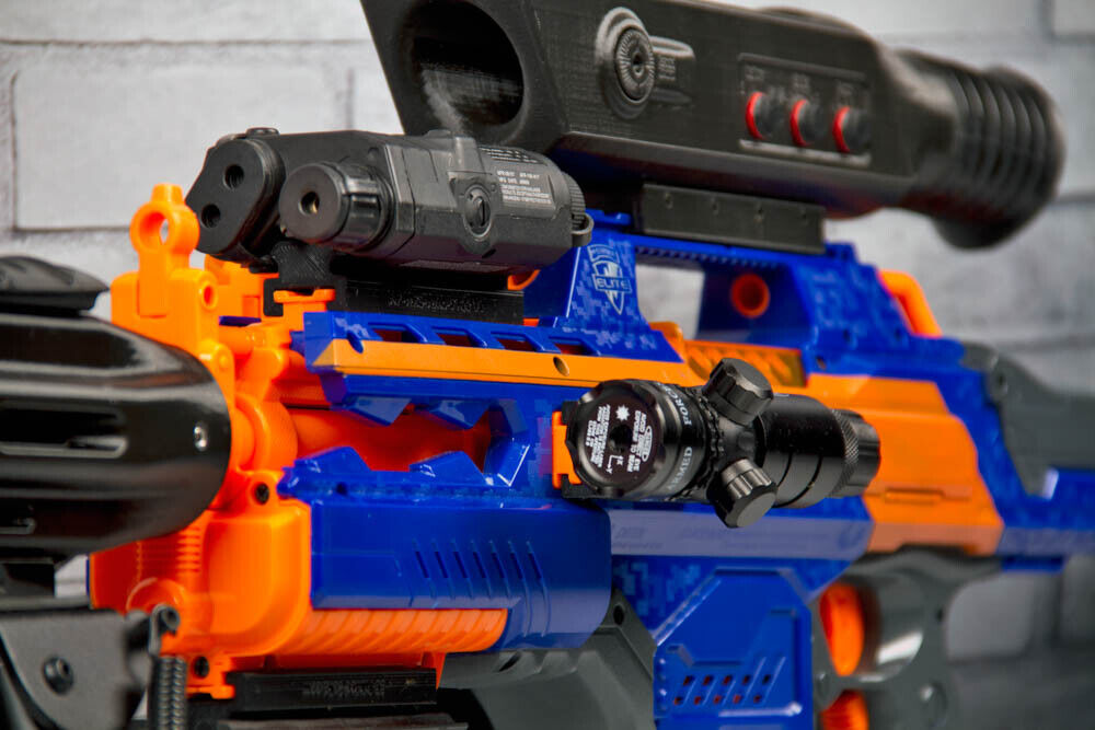 3DPS MRS-15A Modular Sniper Rifle - Accessory Kit for Nerf Rapidstrike