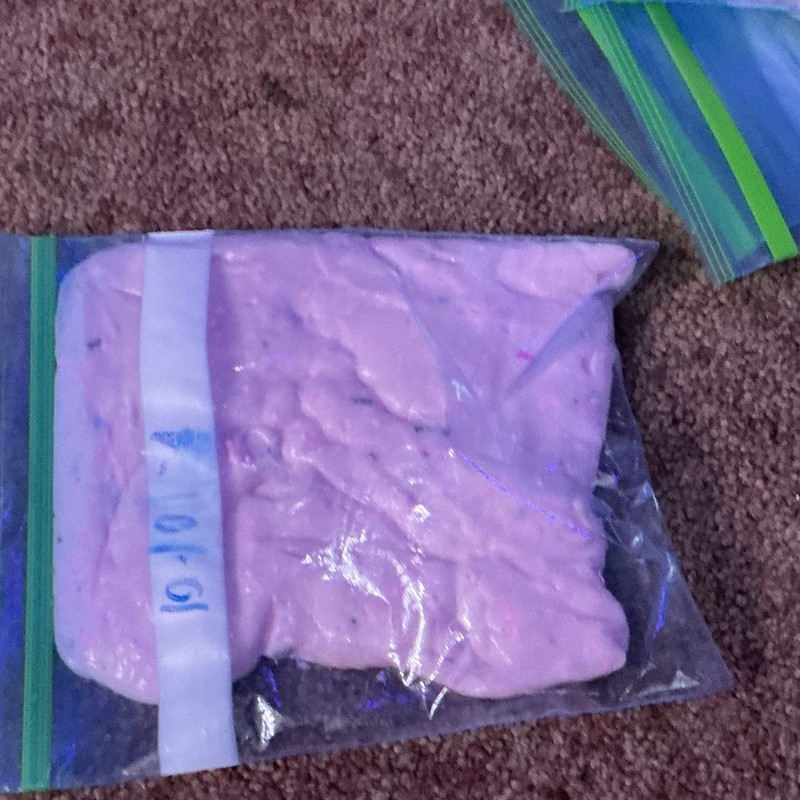 Pink Slime Putty in Ziploc Bag - Slime Item Type, Model Slime