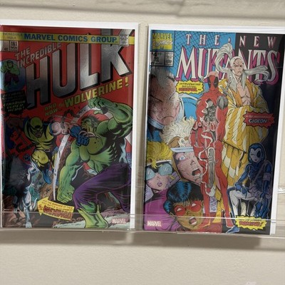 Marvel Comics The New Mutants #98 / Hulk #181 Facsimile Edition  Foil Variant