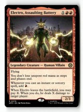 Electro, Assaulting Battery 76 Rare MTG SPM NM